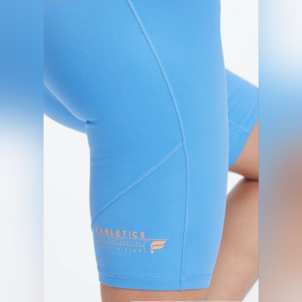 Fabletics Defined Powerhold High Waisted Bike Shorts - Picture 5 of 7